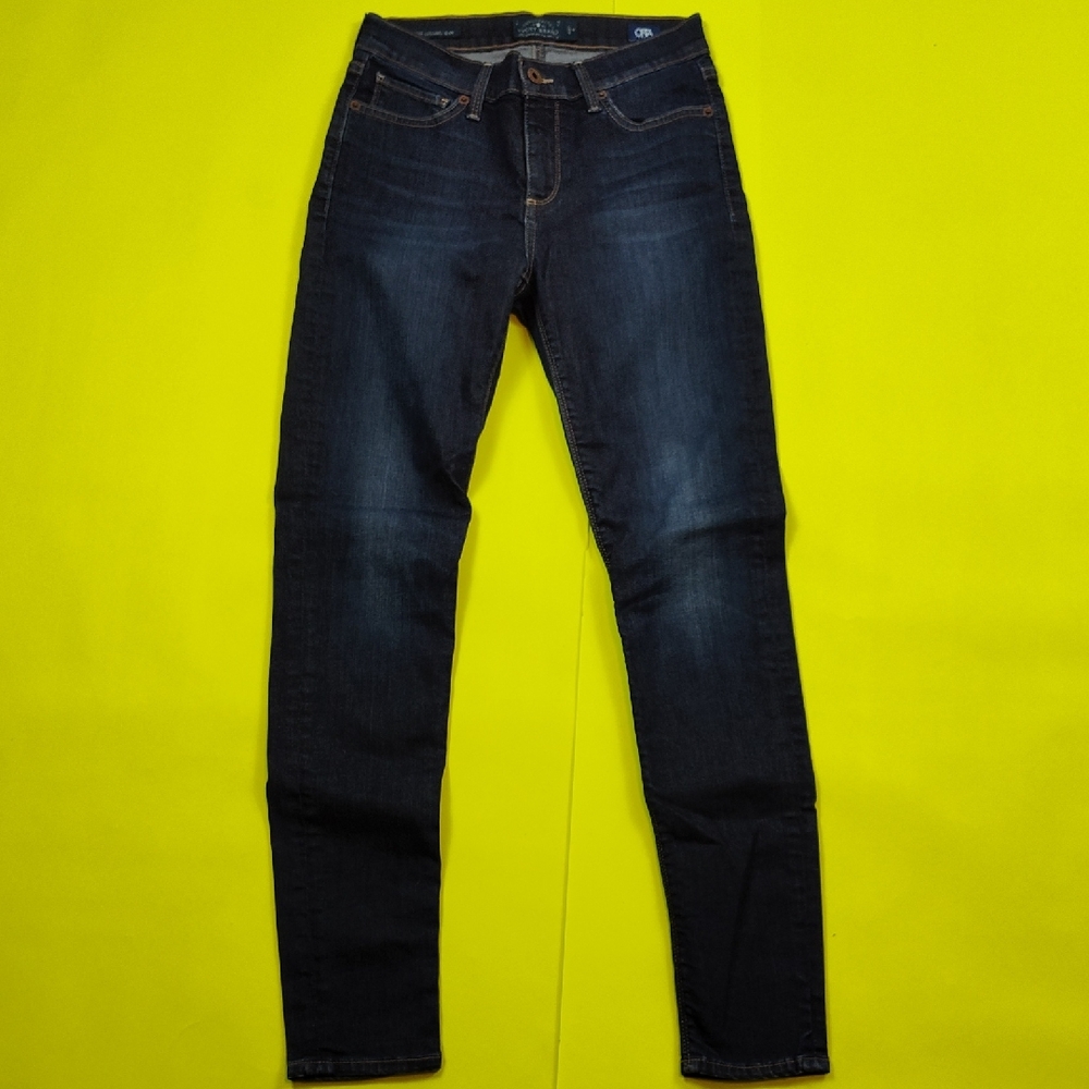 Lucky Brand Brooke Legging Jeans Dark Wash Blue Denim Women's Size 4/27